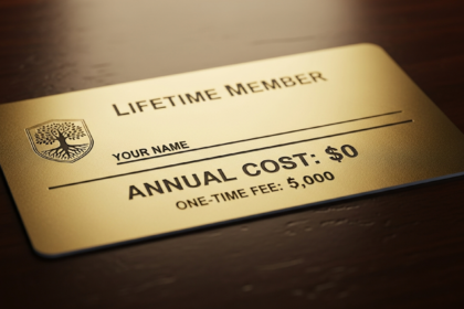 lifetime membership cost