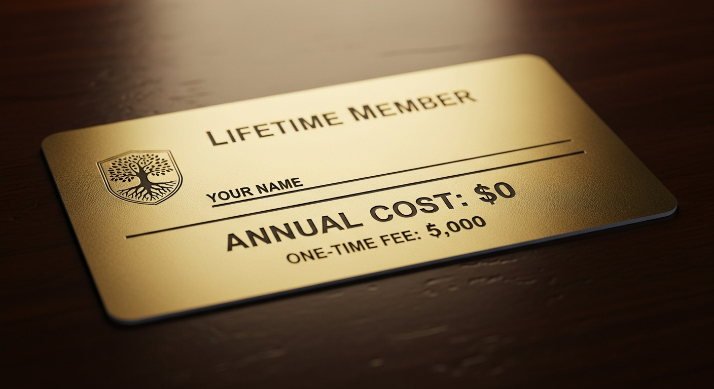 lifetime membership cost