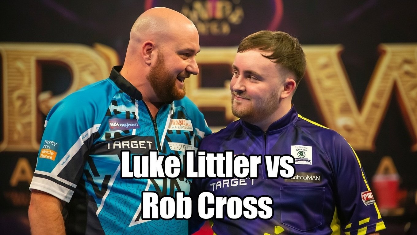 Luke Littler vs Rob Cross