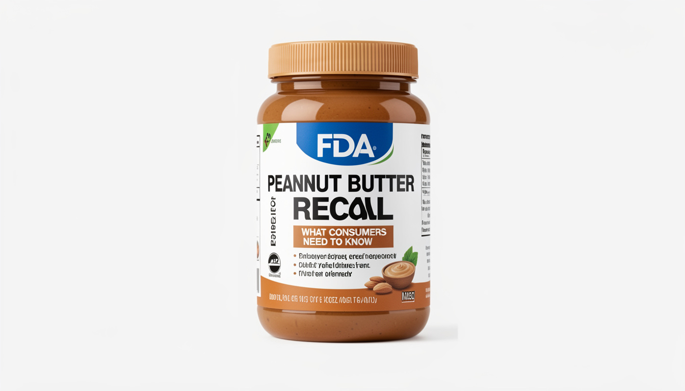 FDA Peanut Butter Recall